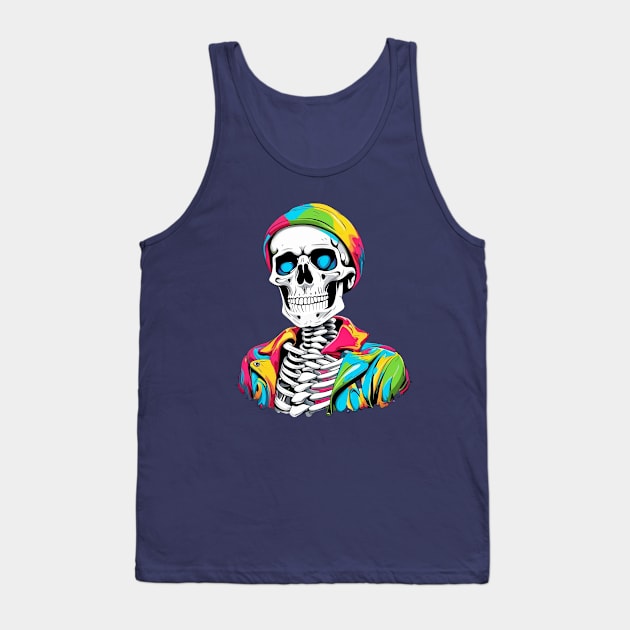 skull art design Tank Top by designerhandsome